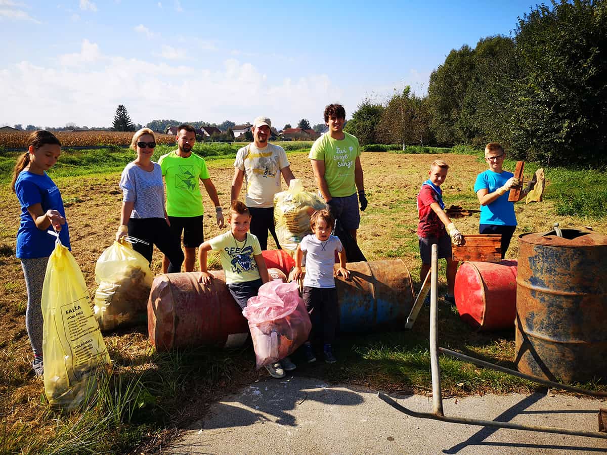 Akcija Očistimo Slovenijo je ptujske stezosledce pognala na delo