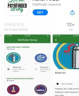 Zaživela mobilna aplikacija Pathfinder Strong Honor Finder