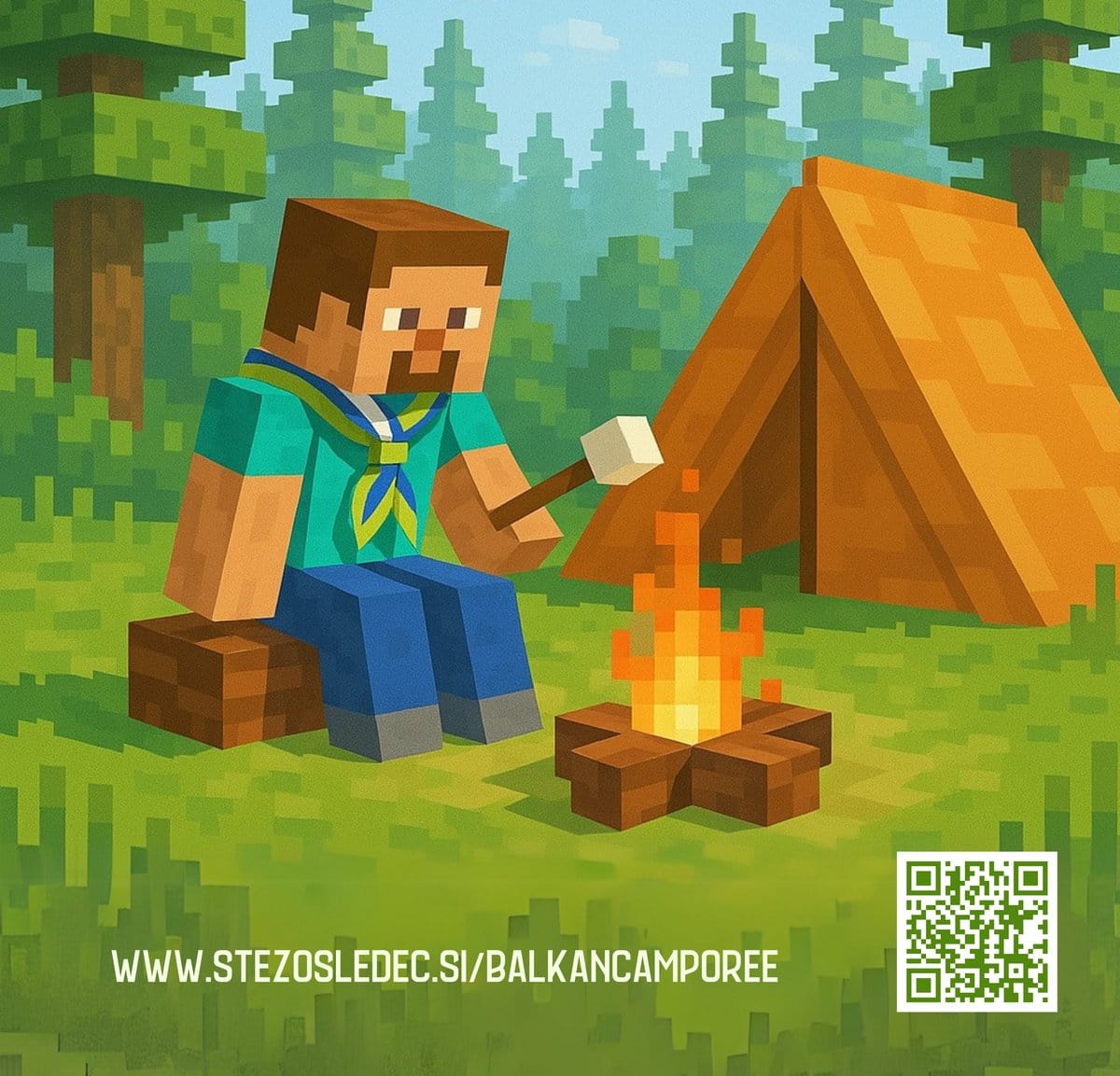 Balkan Camporee - šotor stezosledci